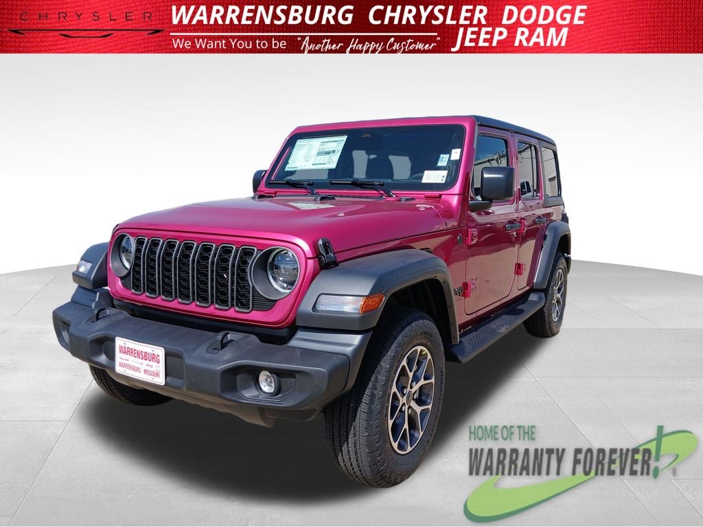2026 Jeep Wrangler WRANGLER 4-DOOR SPORT S