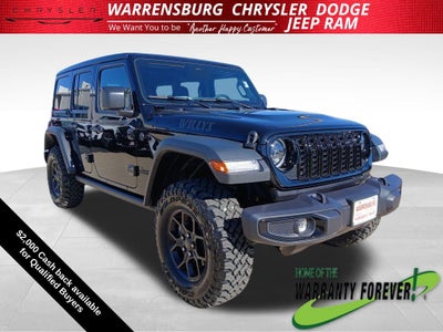 2026 Jeep Wrangler WRANGLER 4-DOOR WILLYS