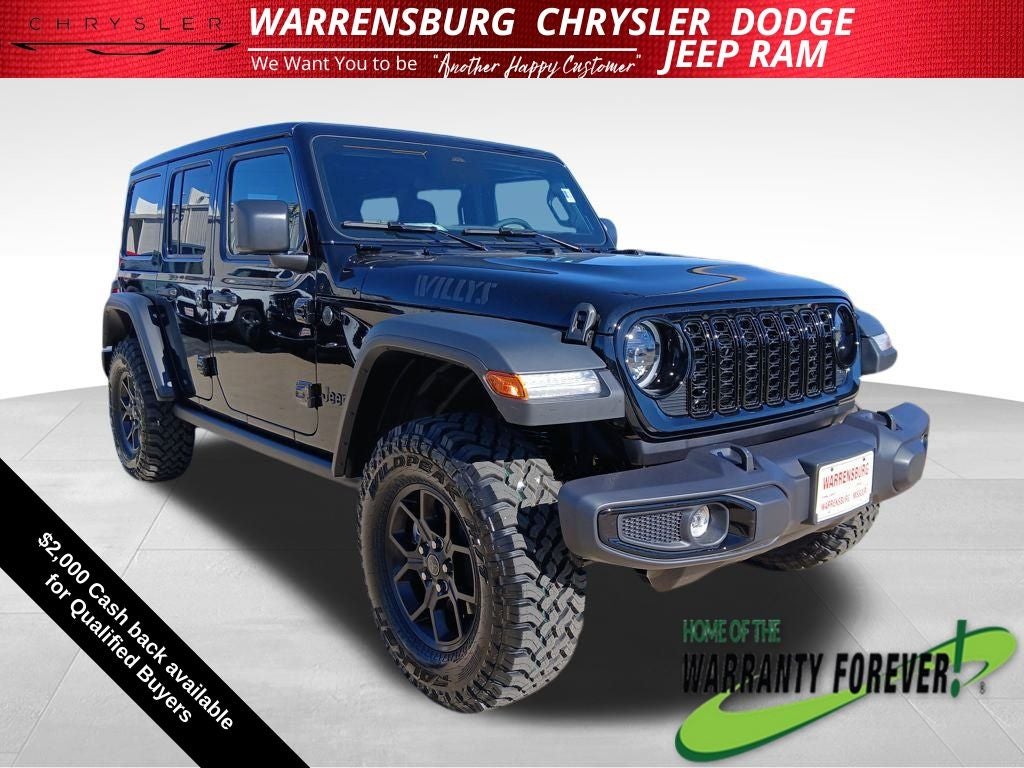 2026 Jeep Wrangler WRANGLER 4-DOOR WILLYS