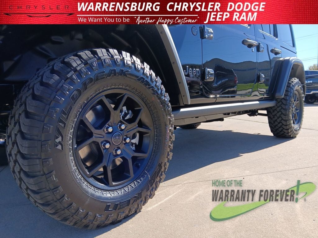 2026 Jeep Wrangler WRANGLER 4-DOOR WILLYS