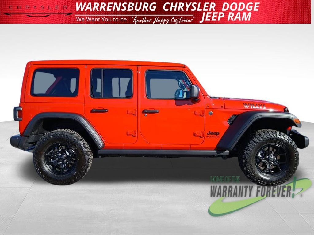 2026 Jeep Wrangler WRANGLER 4-DOOR WILLYS