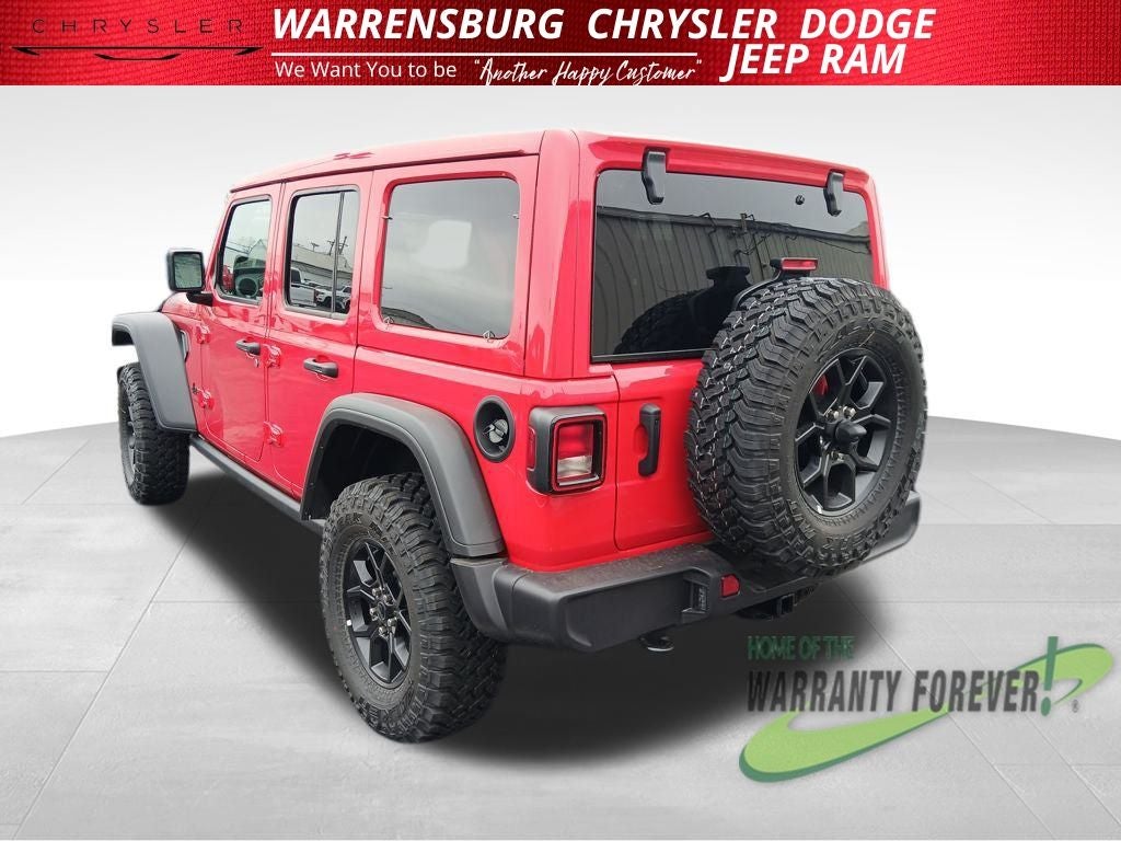 2026 Jeep Wrangler WRANGLER 4-DOOR WILLYS