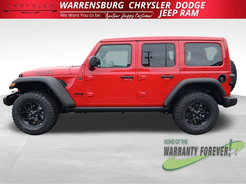 2026 Jeep Wrangler WRANGLER 4-DOOR WILLYS