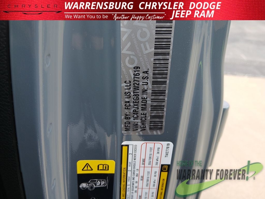 2026 Jeep Wrangler WRANGLER 4-DOOR SAHARA