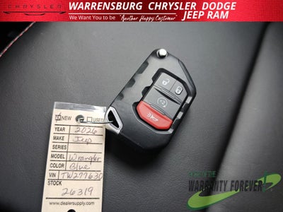 2026 Jeep Wrangler WRANGLER 4-DOOR RUBICON