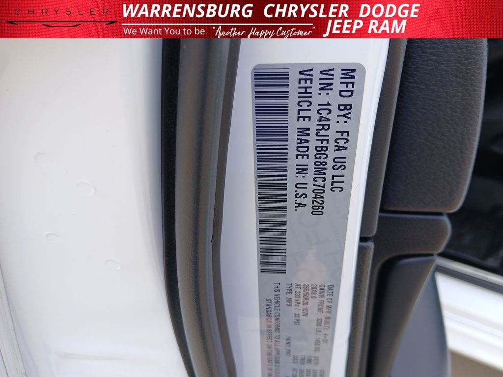 2021 Jeep Grand Cherokee Limited X 4x4