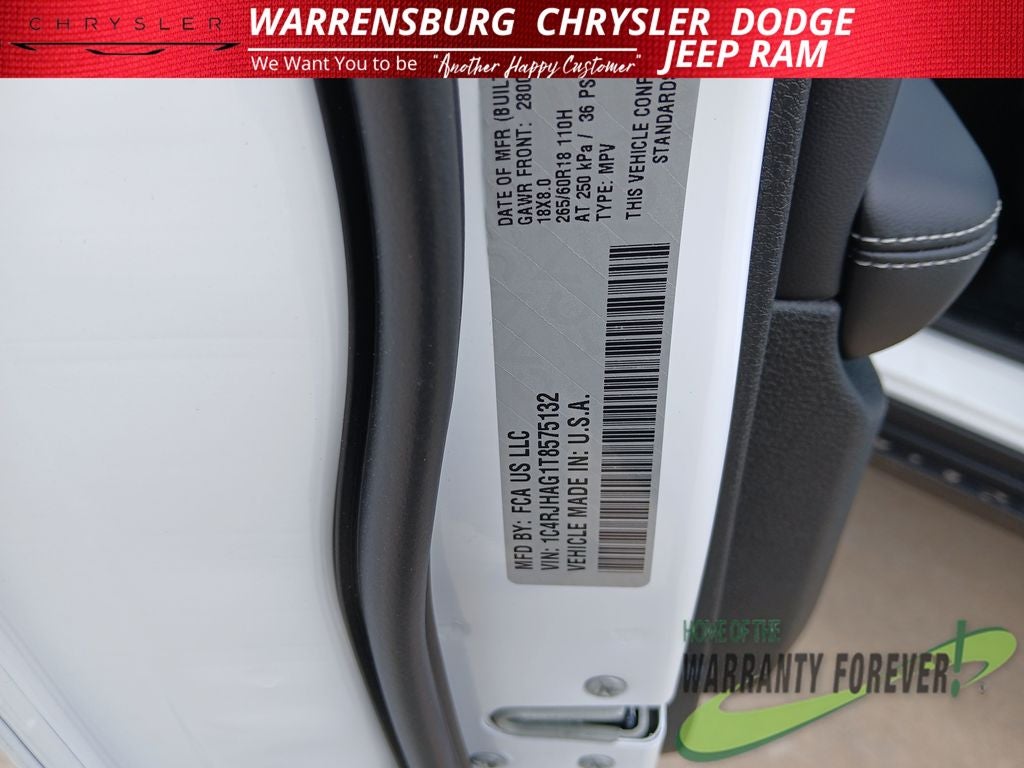 2026 Jeep Grand Cherokee GRAND CHEROKEE LAREDO 4X4