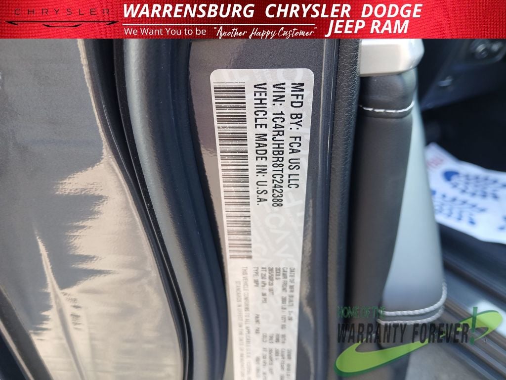 2026 Jeep Grand Cherokee GRAND CHEROKEE LIMITED RESERVE 4X4