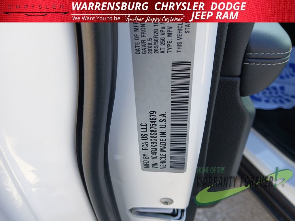 2025 Jeep Grand Cherokee GRAND CHEROKEE L LIMITED 4X4