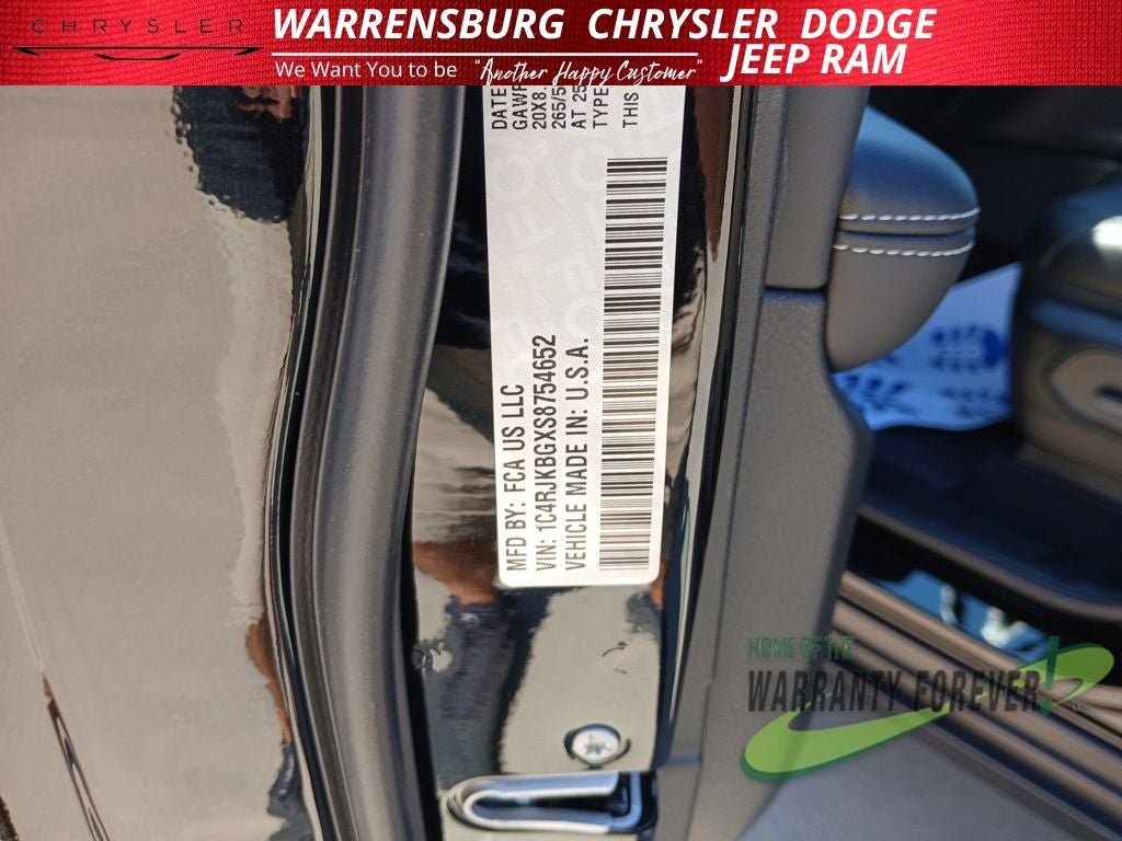 2025 Jeep Grand Cherokee GRAND CHEROKEE L LIMITED 4X4