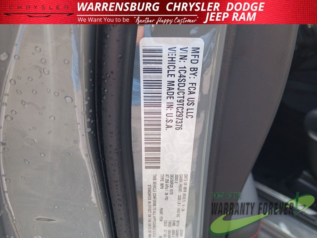 2026 Dodge Durango DURANGO GT PREMIUM AWD HEMI V8