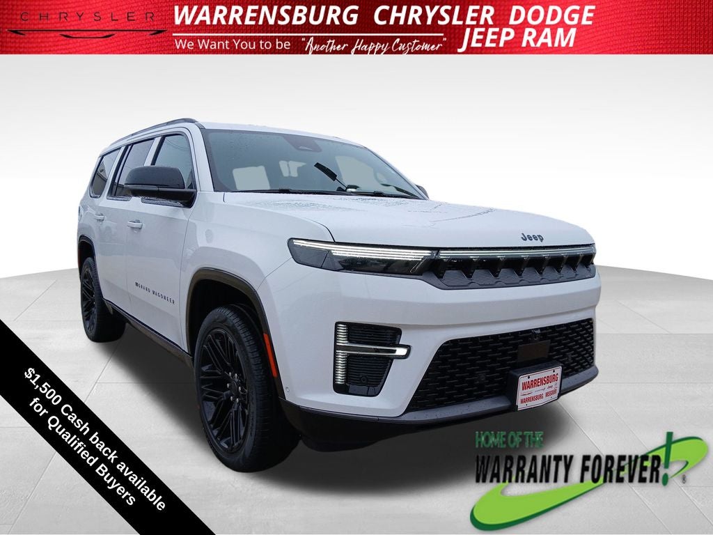 2026 Jeep Grand Wagoneer GRAND WAGONEER LIMITED RESERVE 4X4