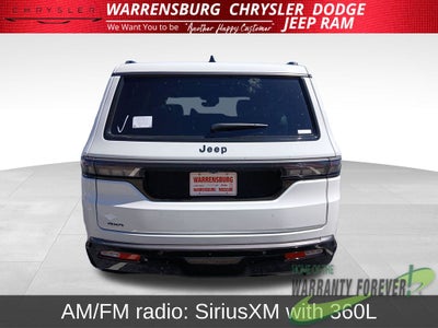 2026 Jeep Grand Wagoneer GRAND WAGONEER LIMITED RESERVE 4X4