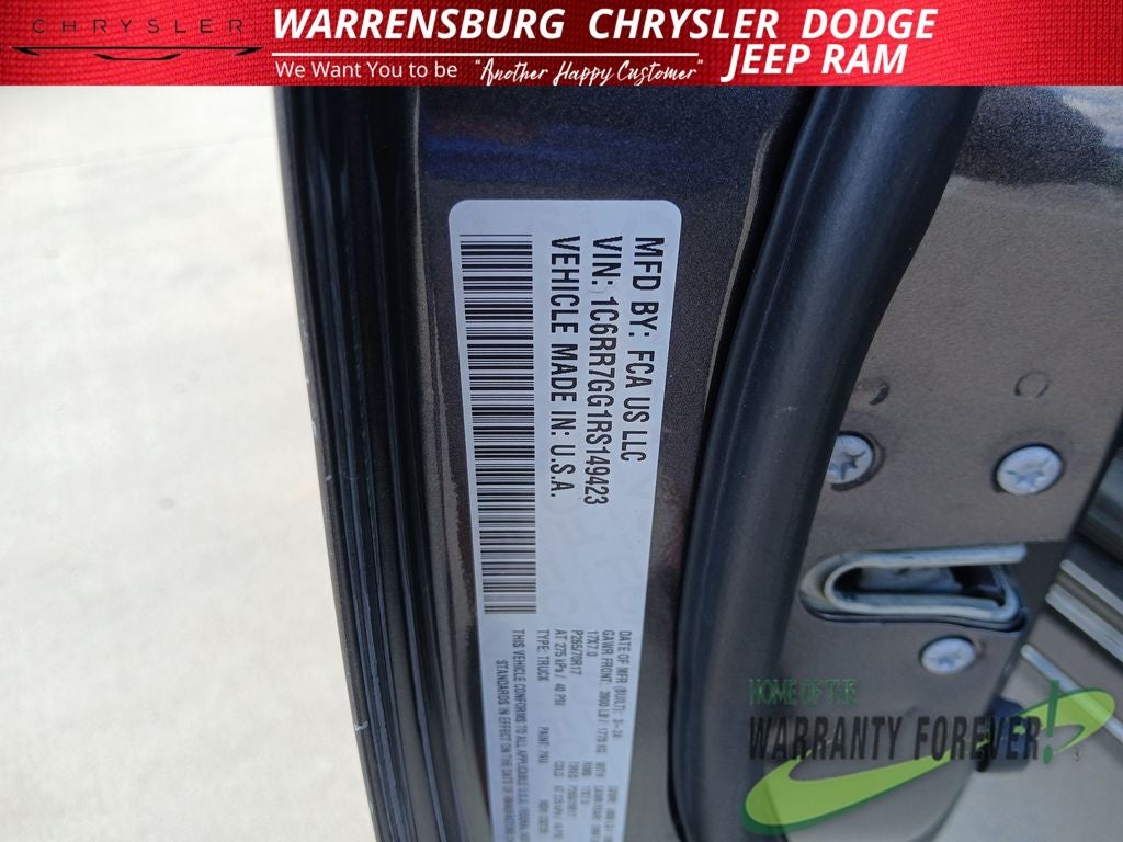 2024 RAM 1500 Classic SLT