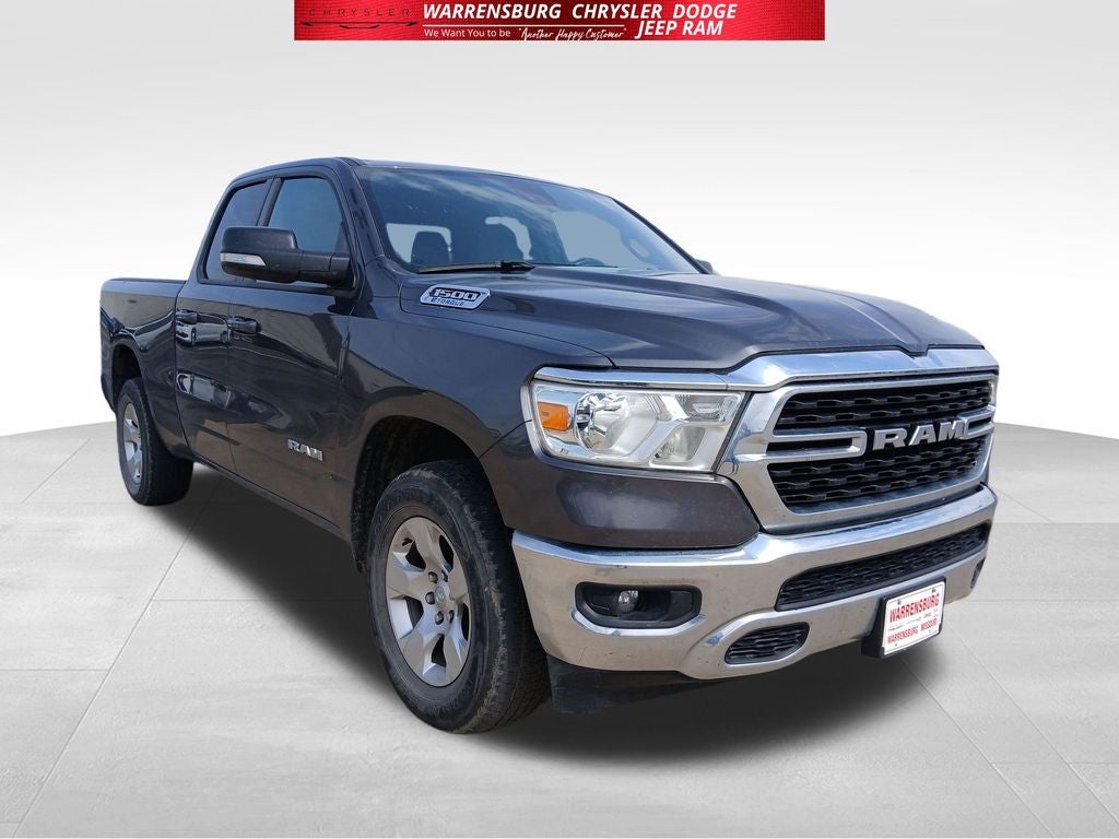2022 RAM 1500 Big Horn Quad Cab 4x4 6'4' Box