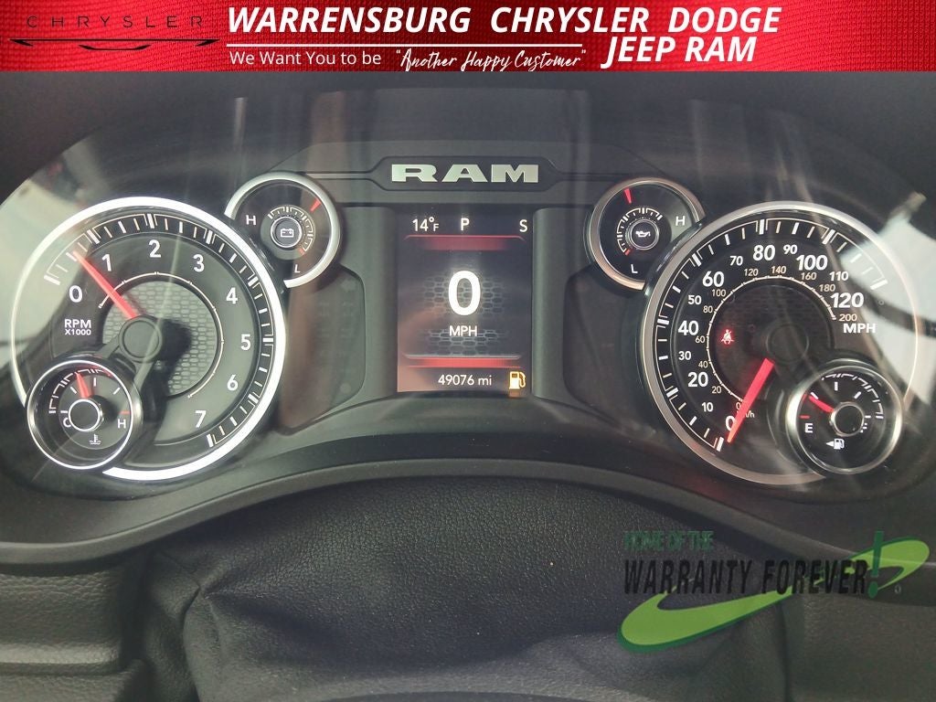 2021 RAM 1500 Big Horn Quad Cab 4x4 6'4' Box