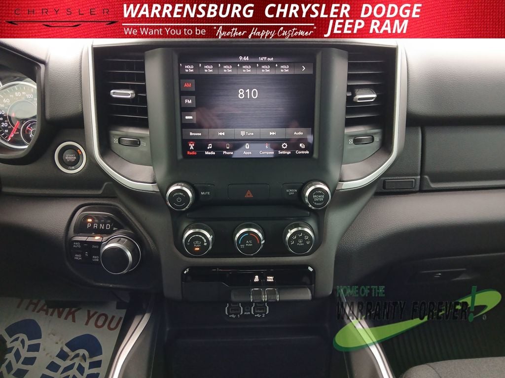 2021 RAM 1500 Big Horn Quad Cab 4x4 6'4' Box