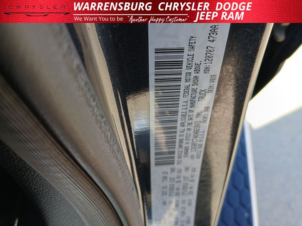 2019 RAM 1500 Tradesman Quad Cab 4x4 6'4' Box