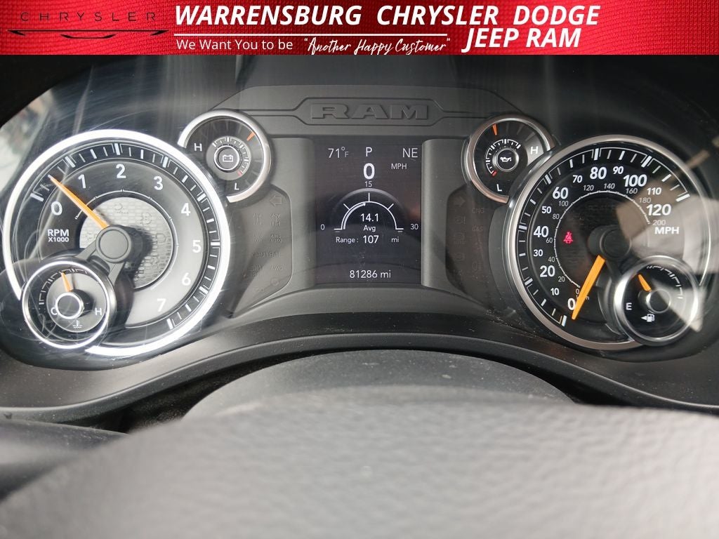 2019 RAM 1500 Tradesman Quad Cab 4x4 6'4' Box