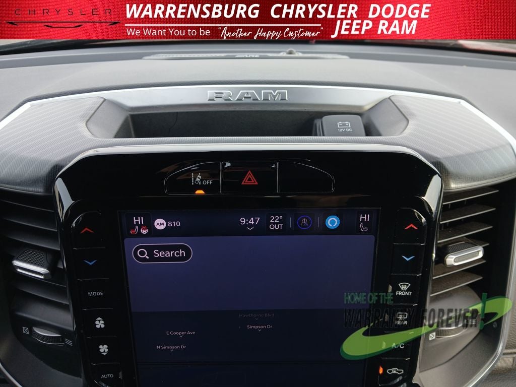 2025 RAM 1500 Big Horn Crew Cab 4x4 5'7' Box