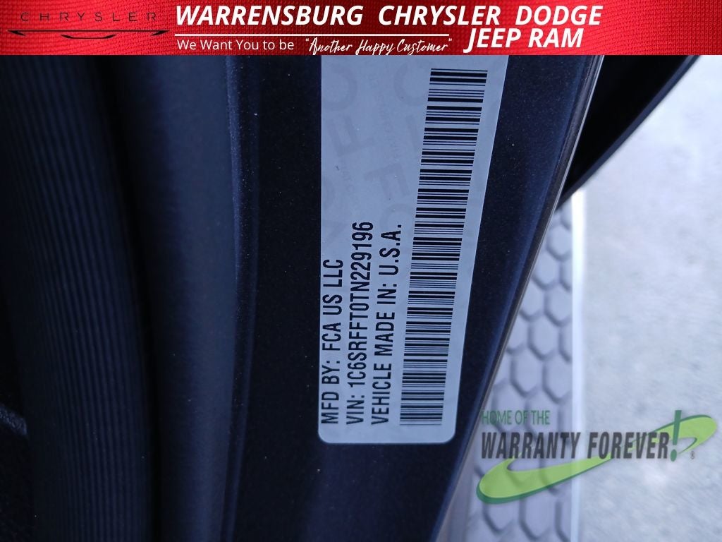 2026 RAM Ram 1500 RAM 1500 BIG HORN CREW CAB 4X4 5'7' BOX