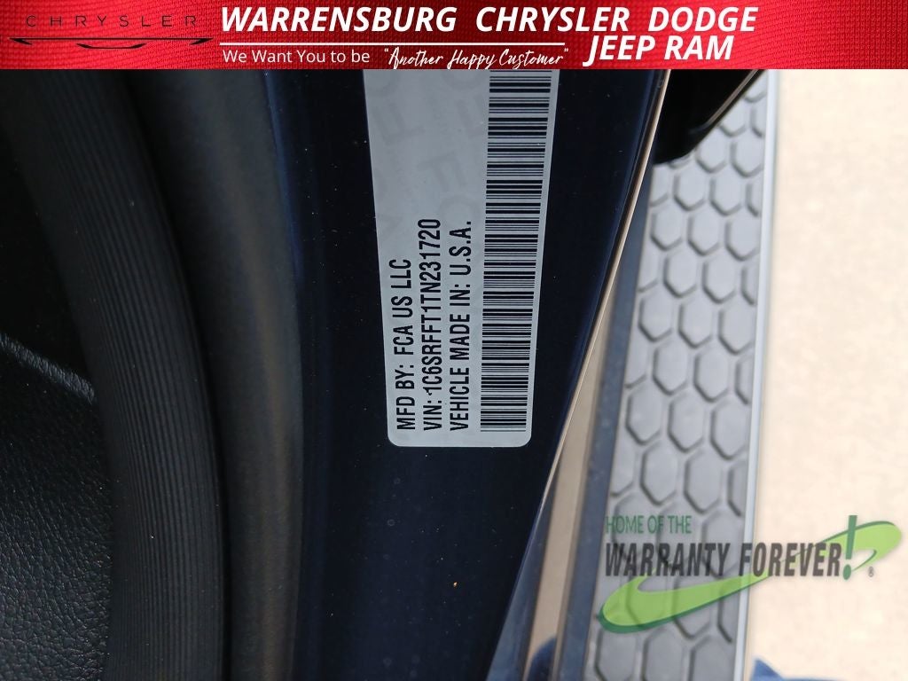 2026 RAM Ram 1500 RAM 1500 BIG HORN CREW CAB 4X4 5'7' BOX