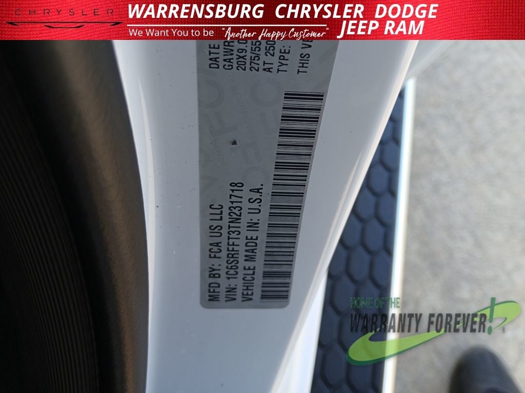 2026 RAM Ram 1500 RAM 1500 BIG HORN CREW CAB 4X4 5'7' BOX