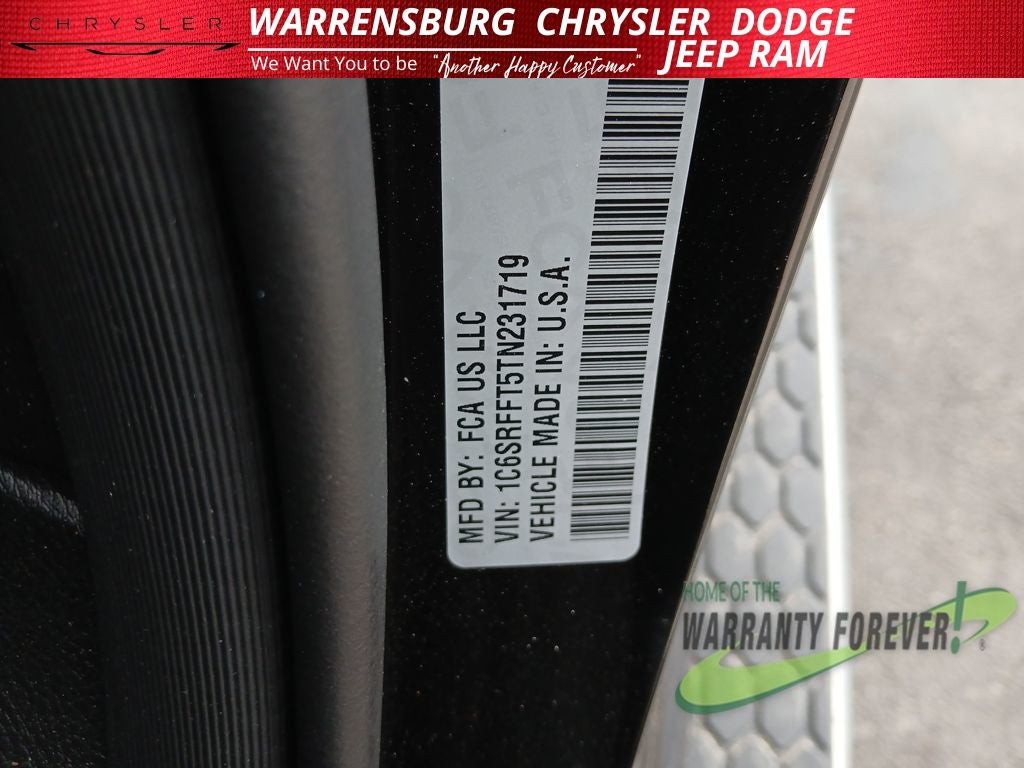 2026 RAM Ram 1500 RAM 1500 BIG HORN CREW CAB 4X4 5'7' BOX