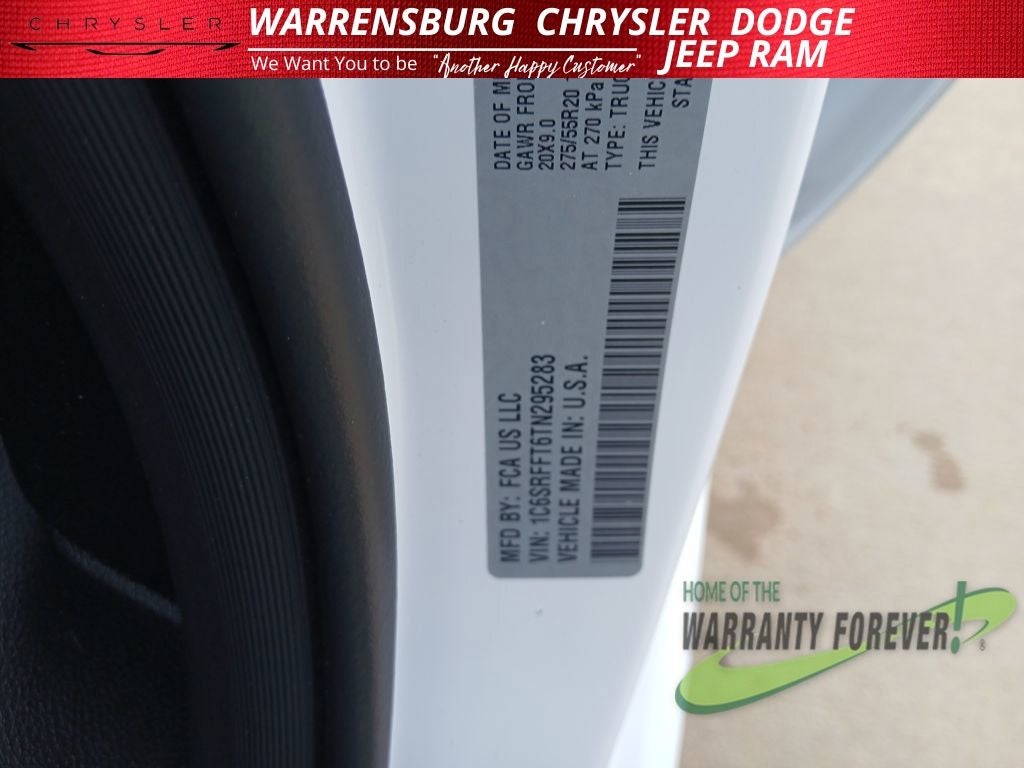 2026 RAM Ram 1500 RAM 1500 BIG HORN CREW CAB 4X4 5'7' BOX