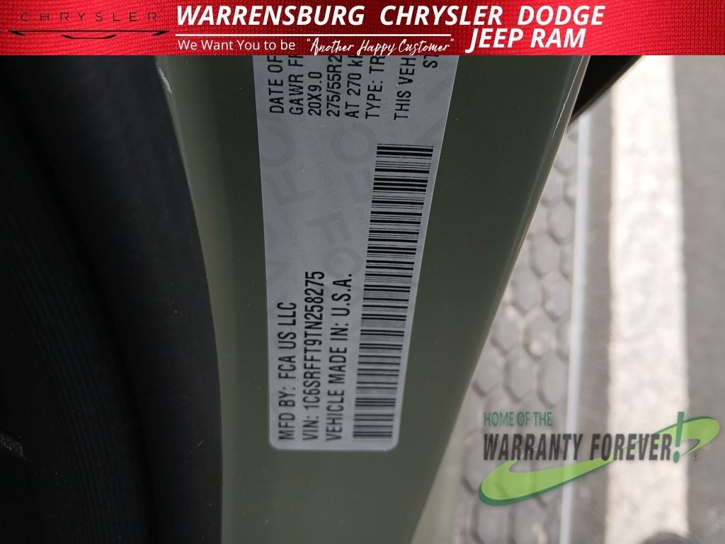 2026 RAM Ram 1500 RAM 1500 BIG HORN CREW CAB 4X4 5'7' BOX