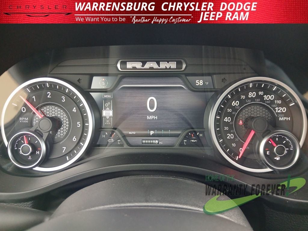 2026 RAM Ram 1500 RAM 1500 BIG HORN CREW CAB 4X4 5'7' BOX