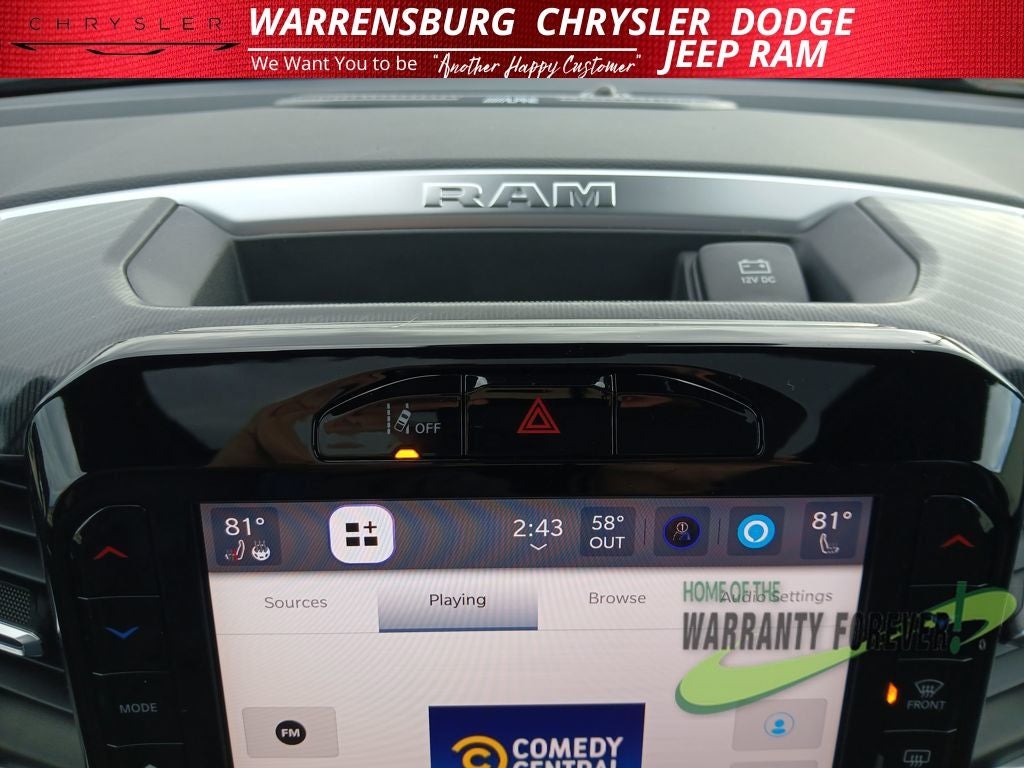 2026 RAM Ram 1500 RAM 1500 BIG HORN CREW CAB 4X4 5'7' BOX