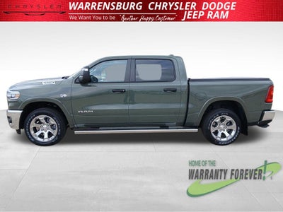 2026 RAM Ram 1500 RAM 1500 BIG HORN CREW CAB 4X4 5'7' BOX