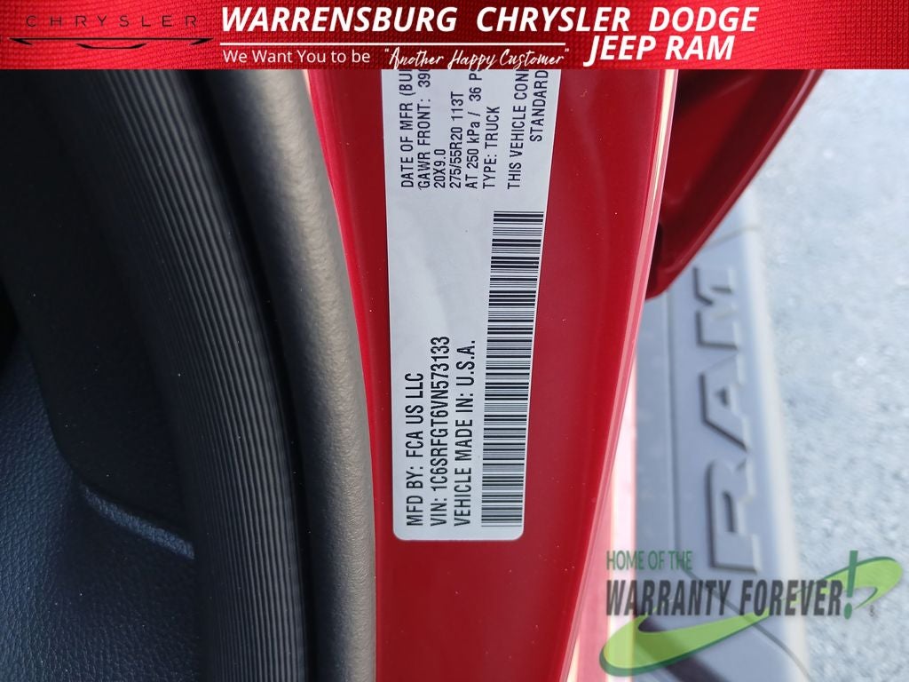 2027 RAM Ram 1500 RAM 1500 EXPRESS CREW CAB 4X4 5'7' BOX