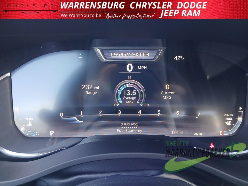 2026 RAM Ram 1500 RAM 1500 LARAMIE CREW CAB 4X4 5'7' BOX