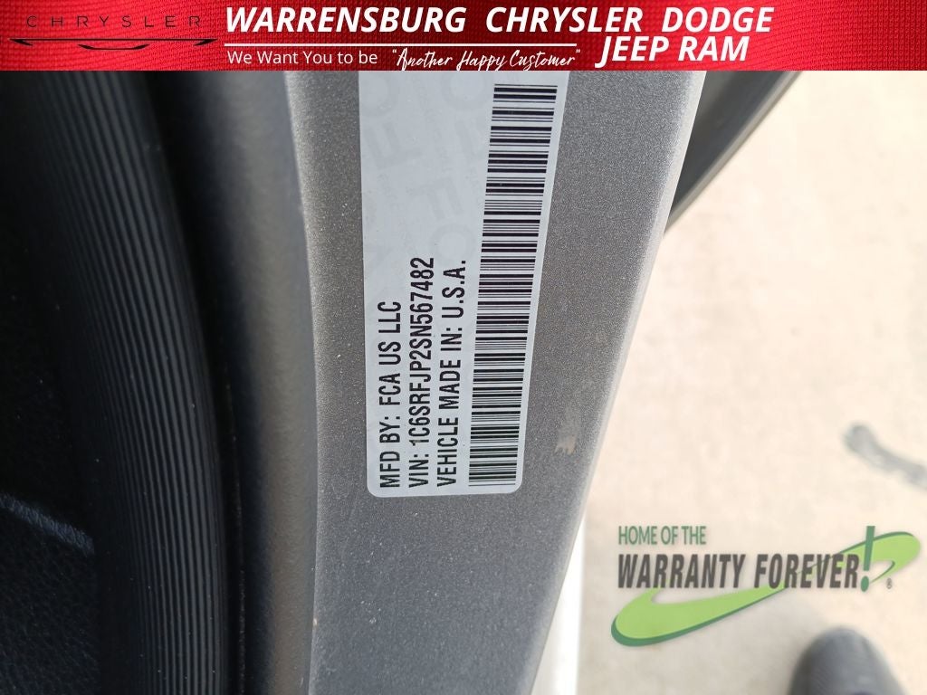 2025 RAM 1500 Laramie Crew Cab 4x4 5'7' Box