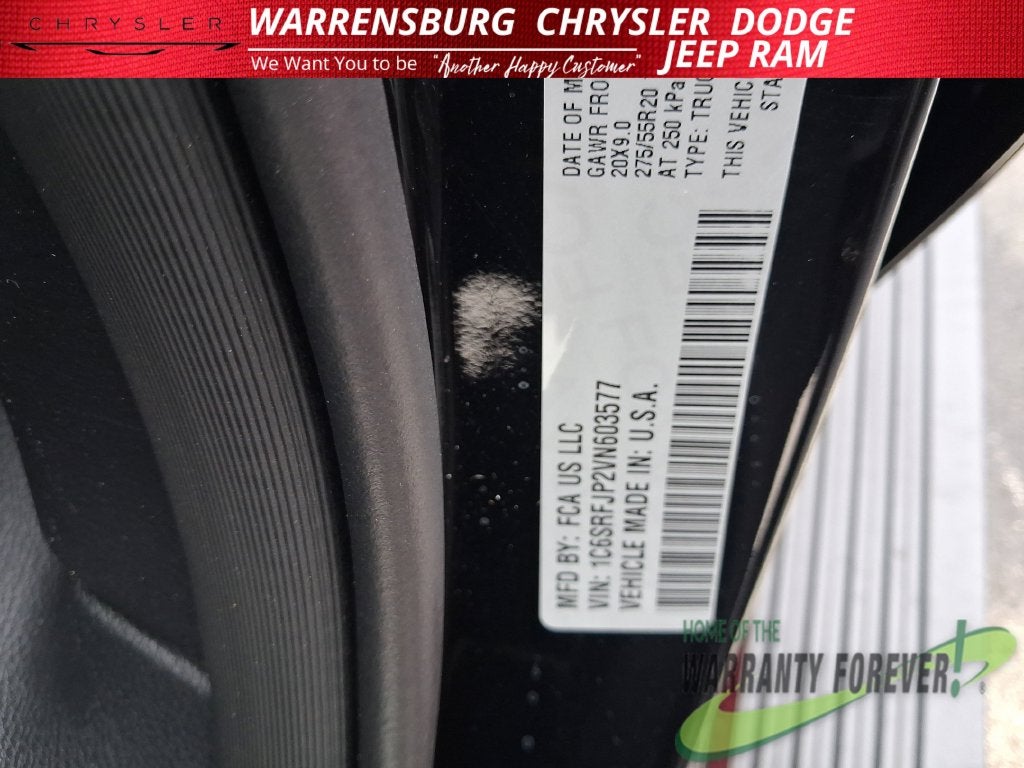 2027 RAM Ram 1500 RAM 1500 LARAMIE CREW CAB 4X4 5'7' BOX