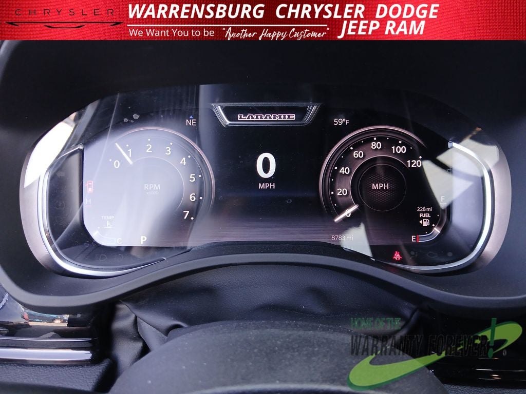 2025 RAM 1500 Laramie Crew Cab 4x4 5'7' Box
