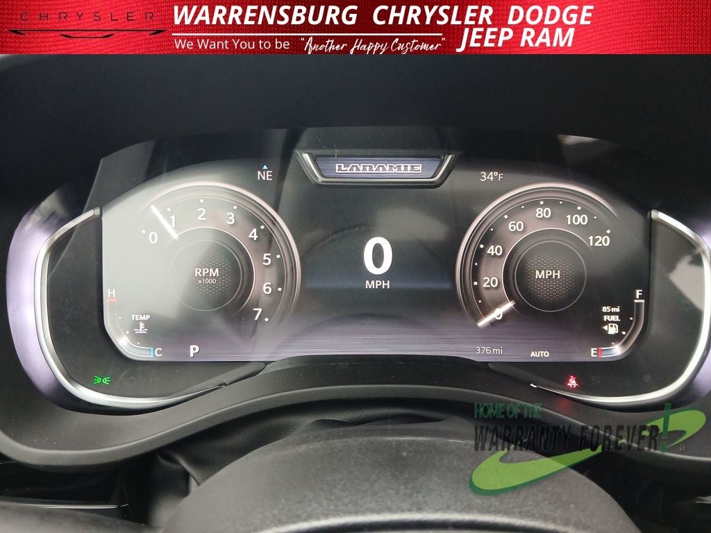 2026 RAM Ram 1500 RAM 1500 LARAMIE CREW CAB 4X4 5'7' BOX