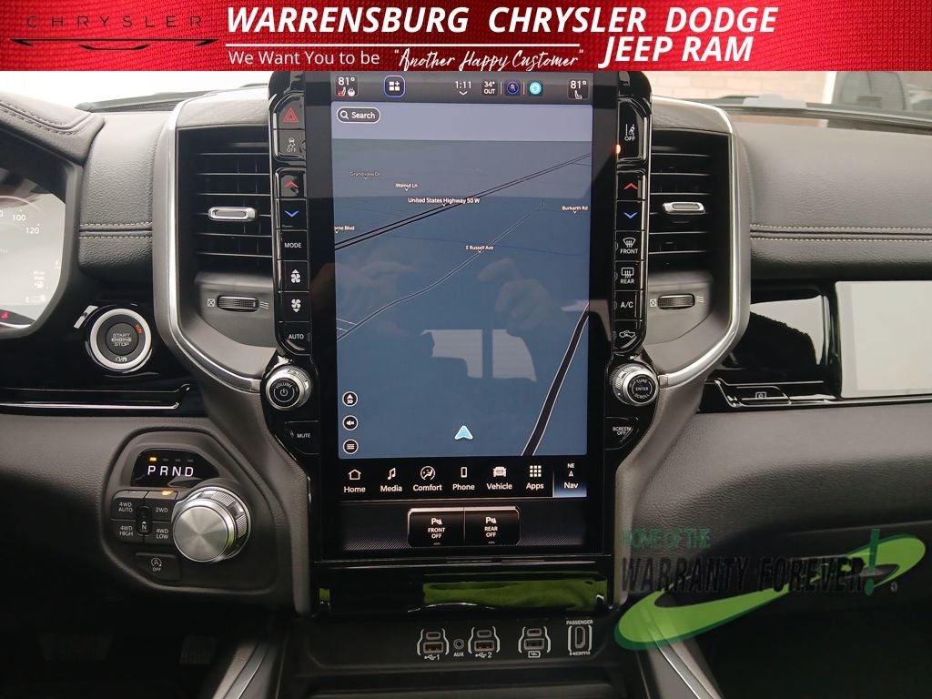 2026 RAM Ram 1500 RAM 1500 LARAMIE CREW CAB 4X4 5'7' BOX