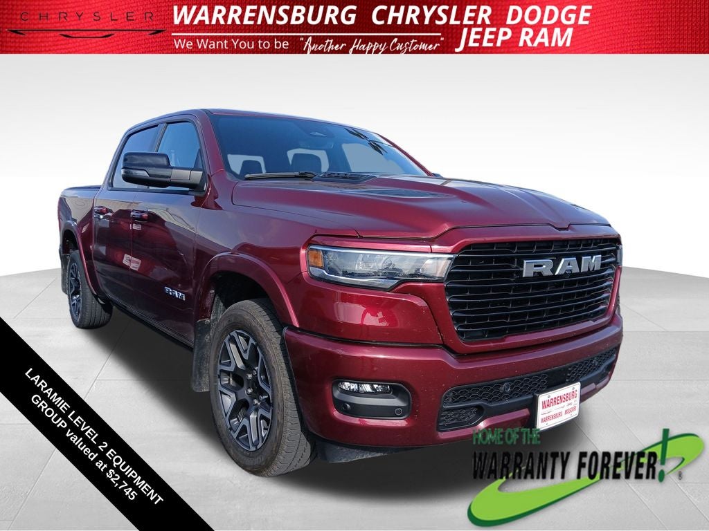 2025 RAM 1500 Laramie Crew Cab 4x4 5'7' Box