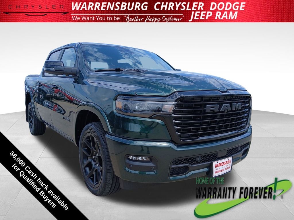 2026 RAM Ram 1500 RAM 1500 LARAMIE CREW CAB 4X4 5'7' BOX
