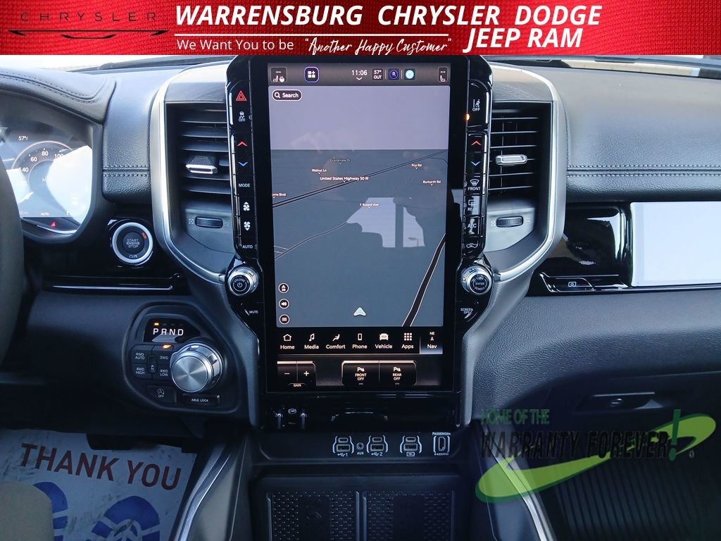 2026 RAM Ram 1500 RAM 1500 LARAMIE CREW CAB 4X4 5'7' BOX