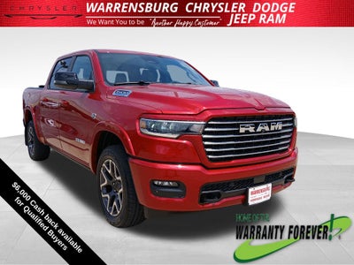 2026 RAM Ram 1500 RAM 1500 LARAMIE CREW CAB 4X4 5'7' BOX