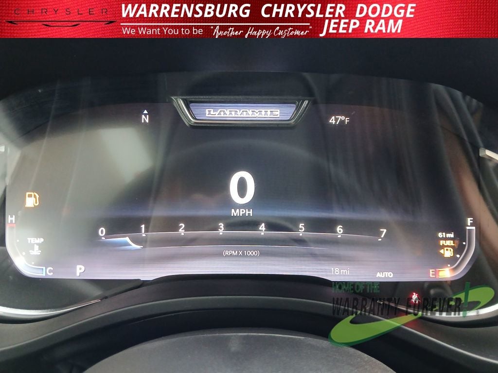 2026 RAM Ram 1500 RAM 1500 LARAMIE CREW CAB 4X4 5'7' BOX