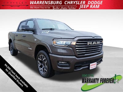 2026 RAM Ram 1500 RAM 1500 LARAMIE CREW CAB 4X4 5'7' BOX