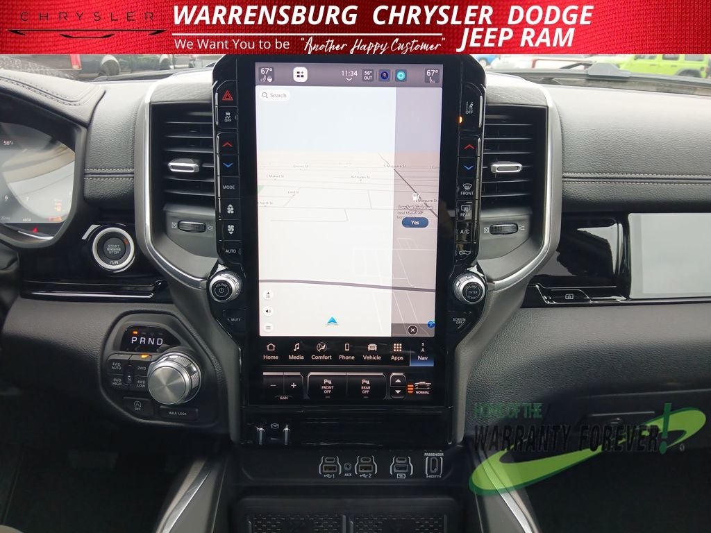 2026 RAM Ram 1500 RAM 1500 LARAMIE CREW CAB 4X4 5'7' BOX