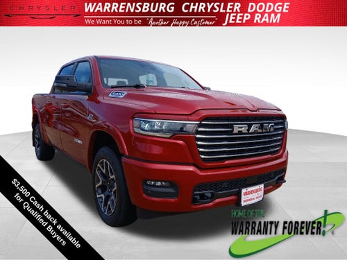 2026 RAM Ram 1500 RAM 1500 LARAMIE CREW CAB 4X4 5'7' BOX