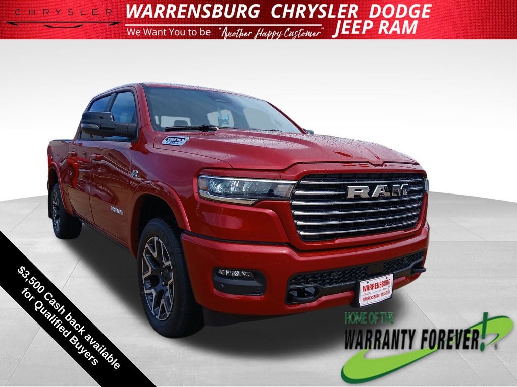 2026 RAM Ram 1500 RAM 1500 LARAMIE CREW CAB 4X4 5'7' BOX