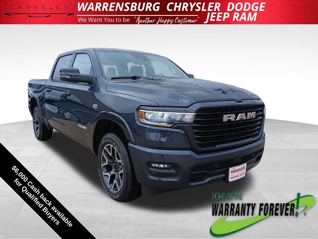 2026 RAM Ram 1500 RAM 1500 LARAMIE CREW CAB 4X4 5'7' BOX